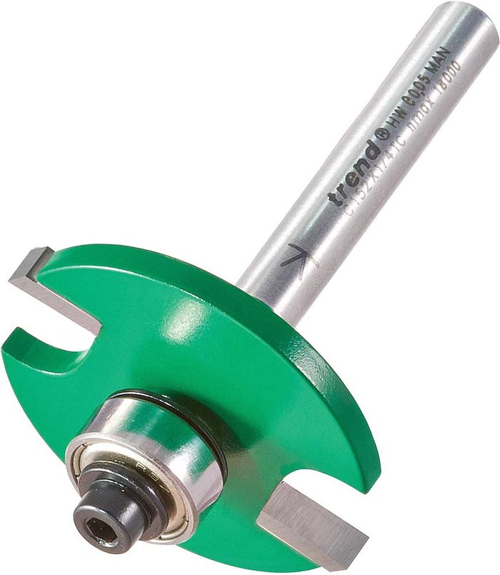 Tooled Up | Trend Trend Biscuit Jointer Cutter Set 1/4in Shank Trend Trend Biscuit Jointer Cutter Set 1/4in Shank