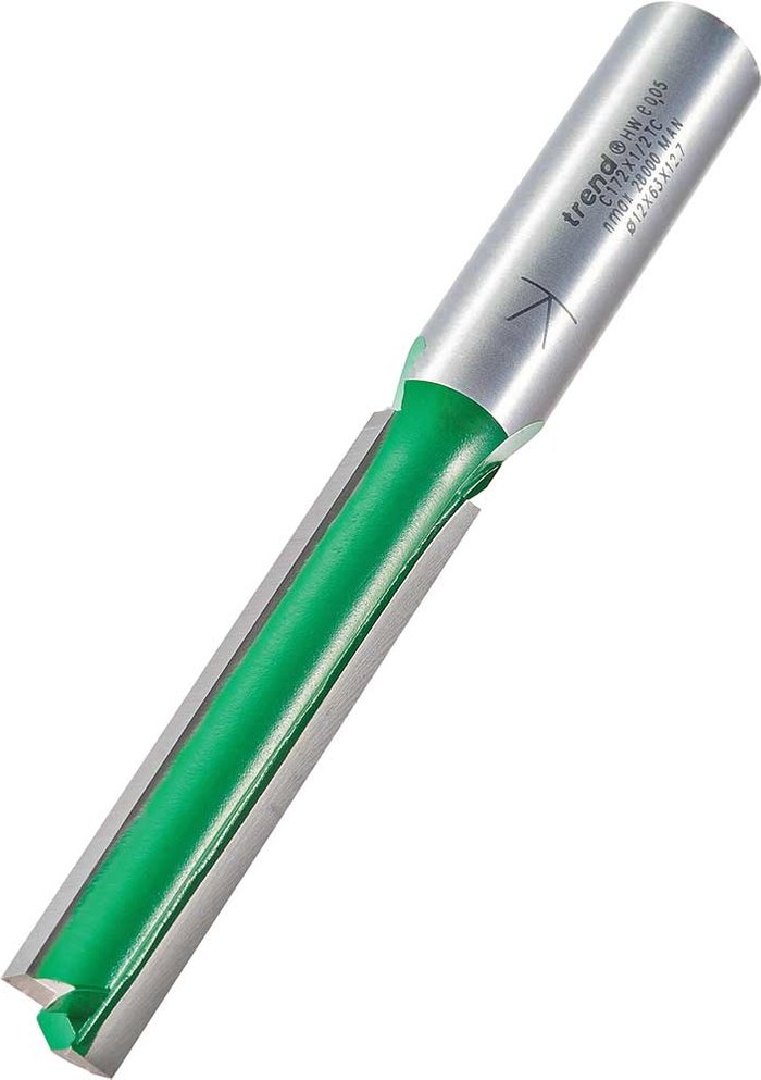 Tooled Up | Trend C172X1/2 2 FLUTE CUTTER 12MM DIA. - Trend Trend C172X1/2 2 FLUTE CUTTER 12MM DIA. - Trend