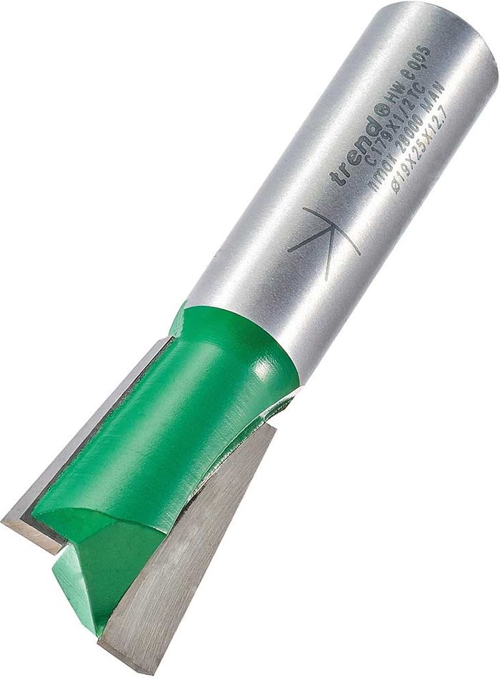 Tooled Up | Trend Trend CRAFTPRO Large Dovetail Router Cutter 19mm 25mm 1/2 Trend Trend CRAFTPRO Large Dovetail Router Cutter 19mm 25mm 1/2