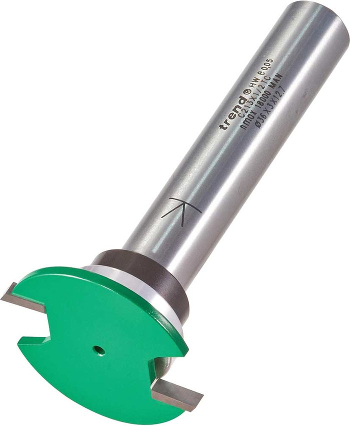Tooled Up | Trend Trend CRAFTPRO Weatherseal Groover Router Cutter 36mm 3mm 1/2 Trend Trend CRAFTPRO Weatherseal Groover Router Cutter 36mm 3mm 1/2