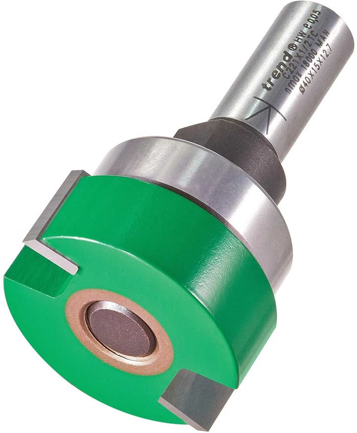 Tooled Up | Trend Trend CRAFTPRO Intumescent Recesser Bearing Guided Router Cutter 40mm 15mm 1/2 Trend Trend CRAFTPRO Intumescent Recesser Bearing Guided Router Cutter 40mm 15mm 1/2