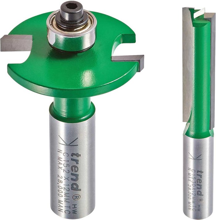 Tooled Up | Trend Trend CR/KFP/3X12MM Kitchen Fitters Router Cutter Pack Trend Trend CR/KFP/3X12MM Kitchen Fitters Router Cutter Pack