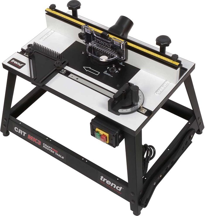 Tooled Up | Trend Trend CRAFTPRO Mk3 Router Table 240v Trend Trend CRAFTPRO Mk3 Router Table 240v