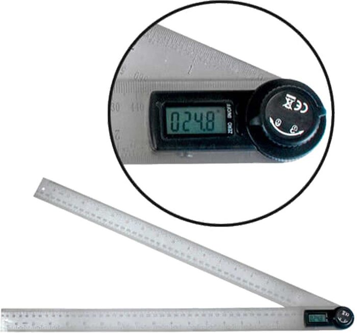 Tooled Up | Trend Trend Digital Angle Rule 500mm Trend Trend Digital Angle Rule 500mm