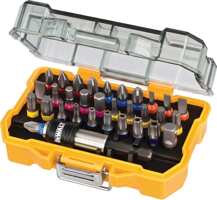 Tooled Up | Dewalt Dewalt Dt7969qz 32 Piece Screwdriver Bit Set Dewalt Dewalt Dt7969qz 32 Piece Screwdriver Bit Set