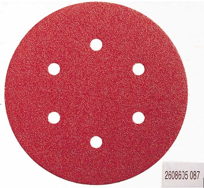 Tooled Up | Bosch Professional Bosch Red Wood Sanding Disc 150mm 150mm Assorted Pack of 6 Bosch Professional Bosch Red Wood Sanding Disc 150mm 150mm Assorted Pack of 6