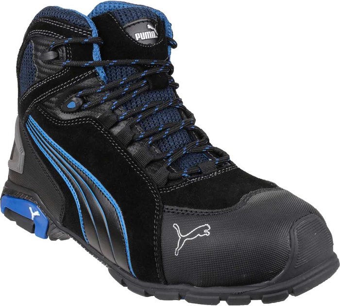 Tooled Up | Puma Puma Mens Safety Rio Mid Safety Boots Black Size 12 Puma Puma Mens Safety Rio Mid Safety Boots Black Size 12
