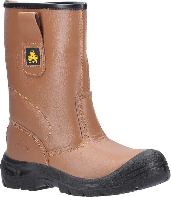 Tooled Up | Amblers Amblers Mens Safety FS142 Water Resistant Safety Rigger Boots Tan Size 13 Amblers Amblers Mens Safety FS142 Water Resistant Safety Rigger Boots Tan Size 13