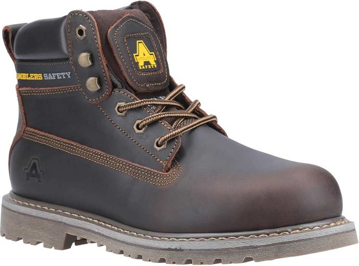 Tooled Up | Amblers Amblers Safety FS164 Goodyear Welted Industrial Safety Boot Brown Size 5 Amblers Amblers Safety FS164 Goodyear Welted Industrial Safety Boot Brown Size 5