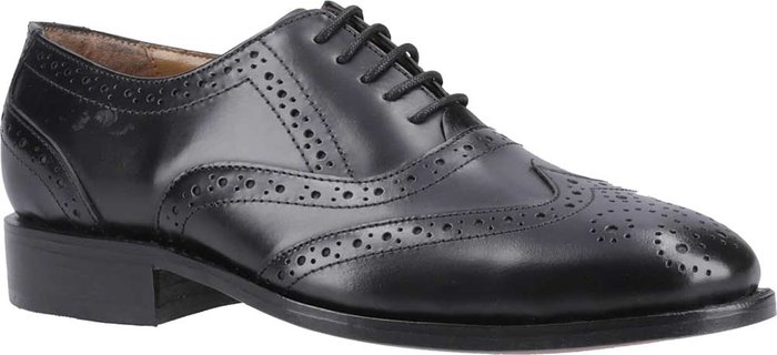 Tooled Up | Amblers Amblers Ben Leather Soled Oxford Brogue Black Size 8.5 Amblers Amblers Ben Leather Soled Oxford Brogue Black Size 8.5