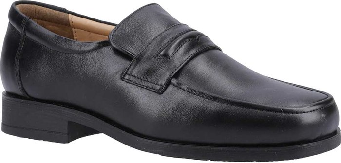 Tooled Up | Amblers Amblers Manchester Leather Loafer Black Size 8 Amblers Amblers Manchester Leather Loafer Black Size 8