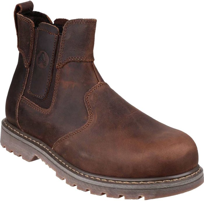 Tooled Up | Amblers Amblers Safety Pull On Dealer Safety Boots Brown Size 7 Amblers Amblers Safety Pull On Dealer Safety Boots Brown Size 7