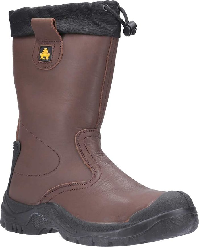 Tooled Up | Amblers Amblers Safety Fs245 Antistatic Safety Rigger Boot Brown Size 5 Amblers Amblers Safety Fs245 Antistatic Safety Rigger Boot Brown Size 5