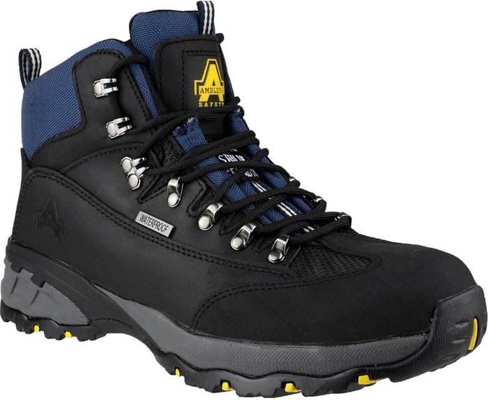 Tooled Up | Amblers Amblers Mens Safety FS161 Waterproof Hiker Safety Boots Black Size 6 Amblers Amblers Mens Safety FS161 Waterproof Hiker Safety Boots Black Size 6