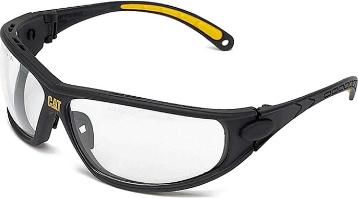 Tooled Up | Caterpillar Caterpillar Tread Protective Safety Glasses Clear Caterpillar Caterpillar Tread Protective Safety Glasses Clear
