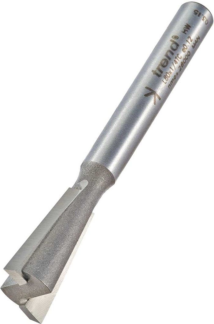 Tooled Up | Trend Trend Leigh Dovetail Jig Router Cutter 12.7mm 21mm 1/4 Trend Trend Leigh Dovetail Jig Router Cutter 12.7mm 21mm 1/4