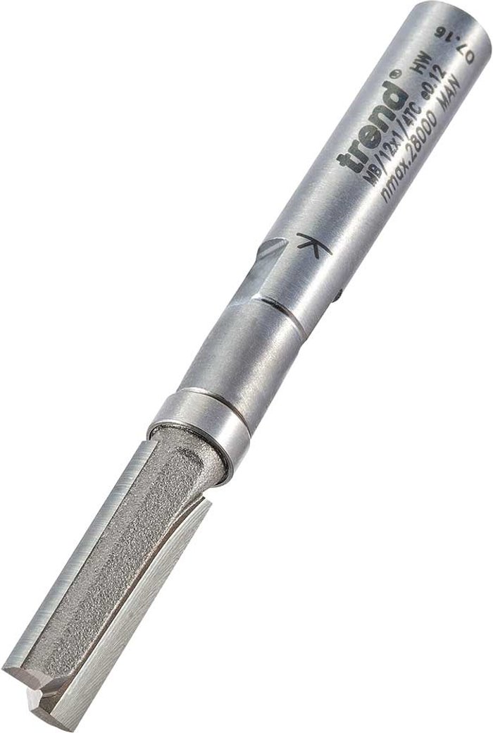 Tooled Up | Trend Trend Mini Bearing Guided Profiler Router Cutter 6.3mm 19mm 1/4 Trend Trend Mini Bearing Guided Profiler Router Cutter 6.3mm 19mm 1/4