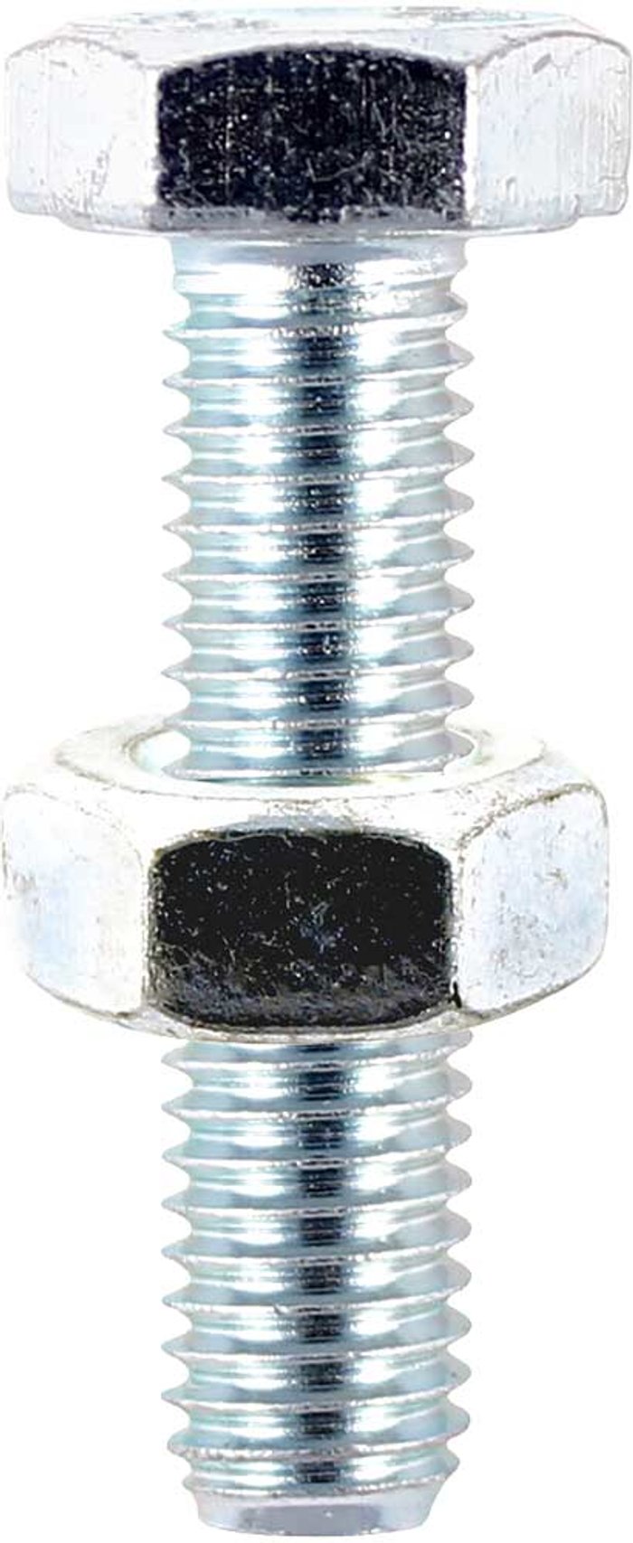 Tooled Up | Timco Hexagon Set Screws and Nuts Zinc Plated M10 50mm Pack of 2 Timco Hexagon Set Screws and Nuts Zinc Plated M10 50mm Pack of 2