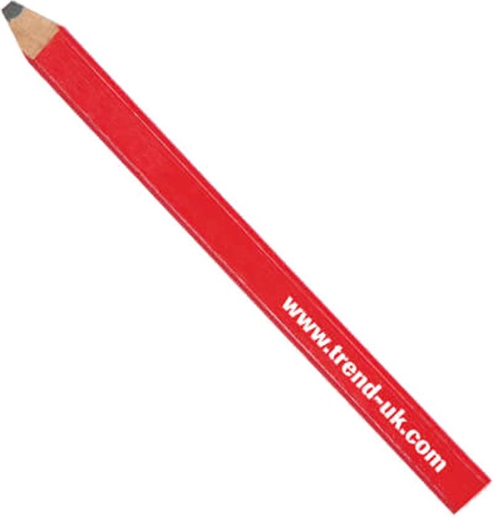 Tooled Up | Trend Trend Carpenters Pencils Red Medium Pack of 3 Trend Trend Carpenters Pencils Red Medium Pack of 3