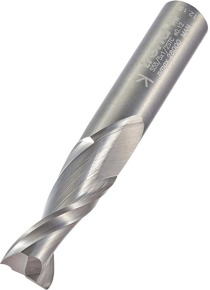 Tooled Up | Trend Trend STC Spiral Upcut Router Cutter 12.7mm 38mm 1/2 Trend Trend STC Spiral Upcut Router Cutter 12.7mm 38mm 1/2