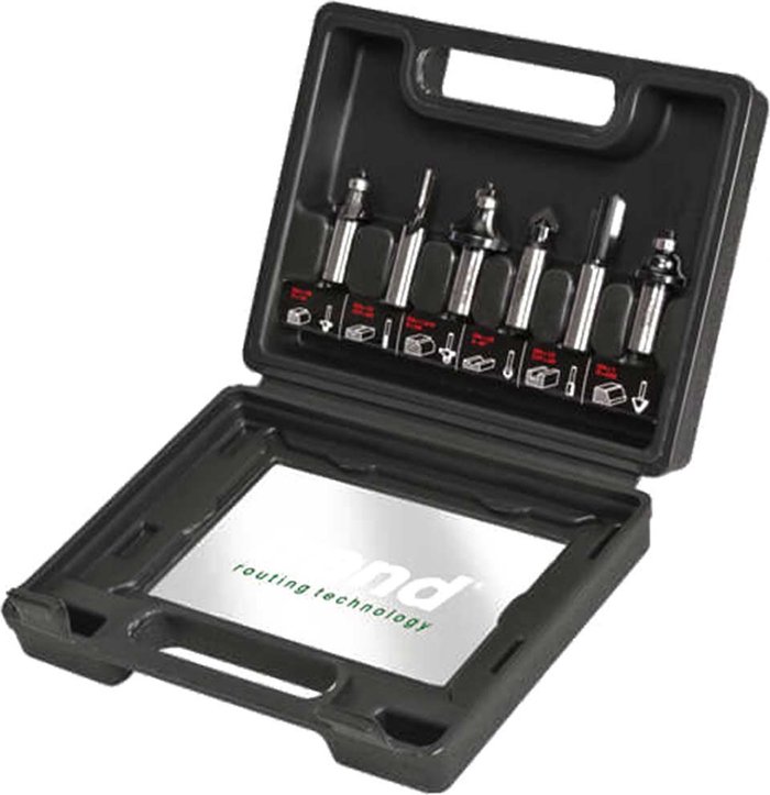 Tooled Up | Trend Trend 6 Piece 1/2 Shank Router Cutter Starter Set Trend Trend 6 Piece 1/2 Shank Router Cutter Starter Set