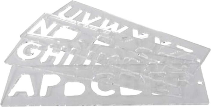 Tooled Up | Trend Trend Letters Uppercase Template Set Trend Trend Letters Uppercase Template Set