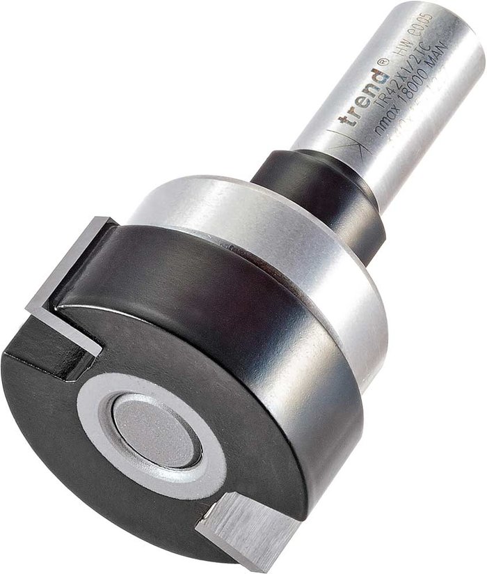 Tooled Up | Trend Trend TRADE Bearing Guided Intumescent Router Cutter 15mm 40mm 1/2 Trend Trend TRADE Bearing Guided Intumescent Router Cutter 15mm 40mm 1/2