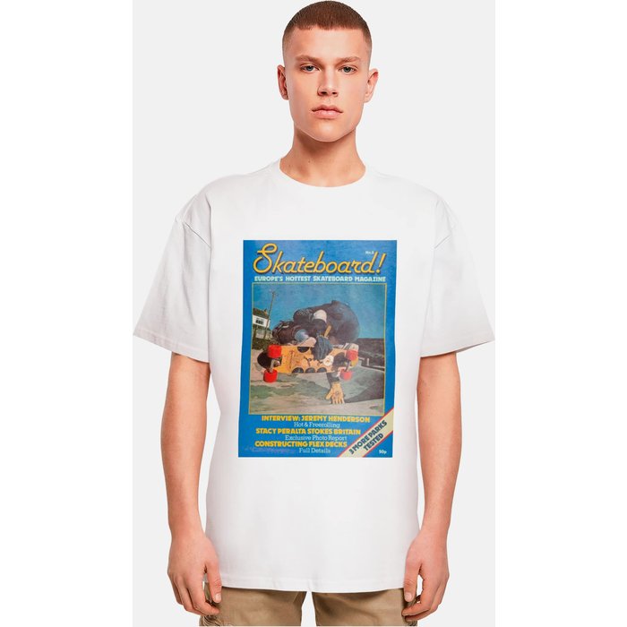 Merchcode Merchcode The Skateboard Magazine Cover No 8 Oversize Tee