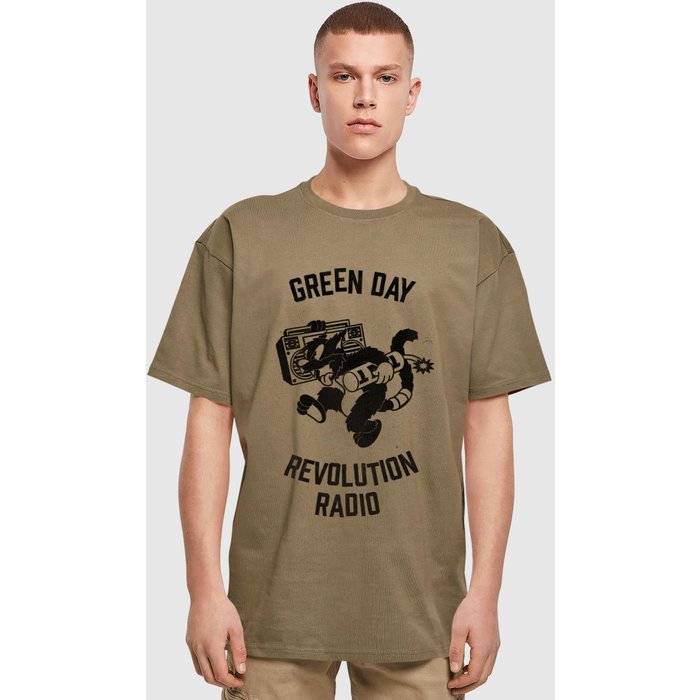 Merchcode Merchcode Green Day Revolution Radio Oversize Tee