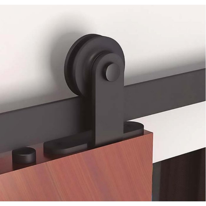 Kit rùstico top para puerta corredera de hasta 80kg con carril de 2m