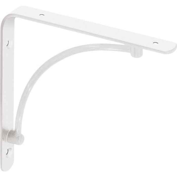 Pack 6 escuadra 20x20cm blanco 30kg