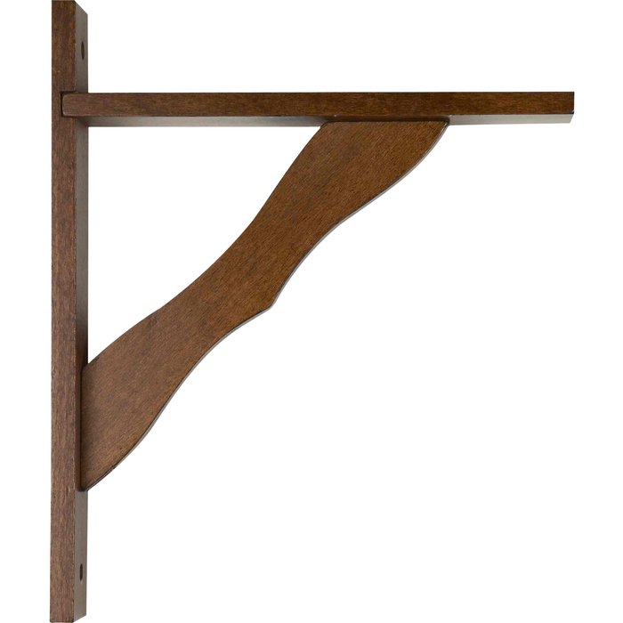 Pack 10 escuadra 17x23cm nogal 75kg