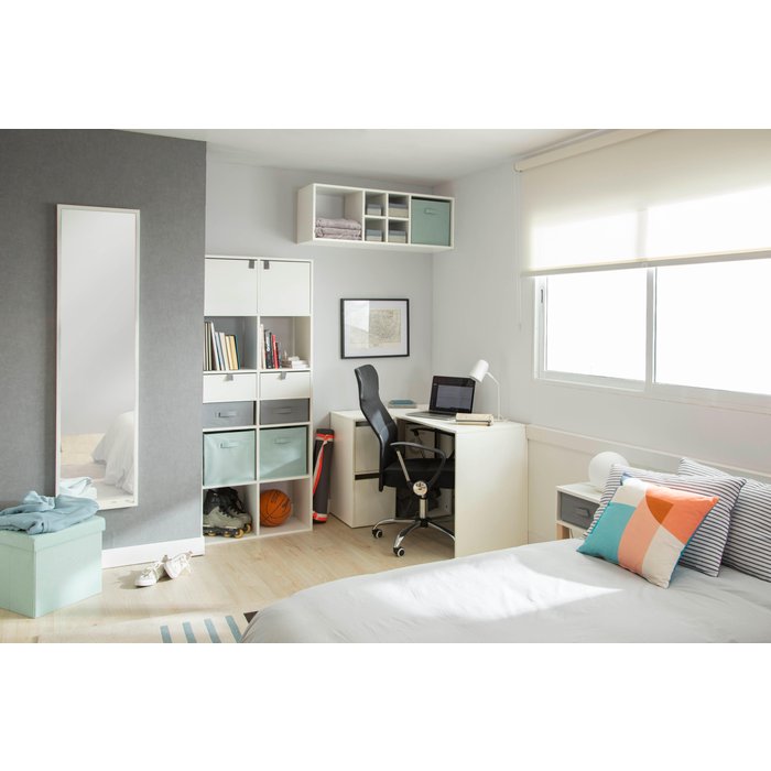 Mesa escritorio adapta blanco 120x77x74 cm