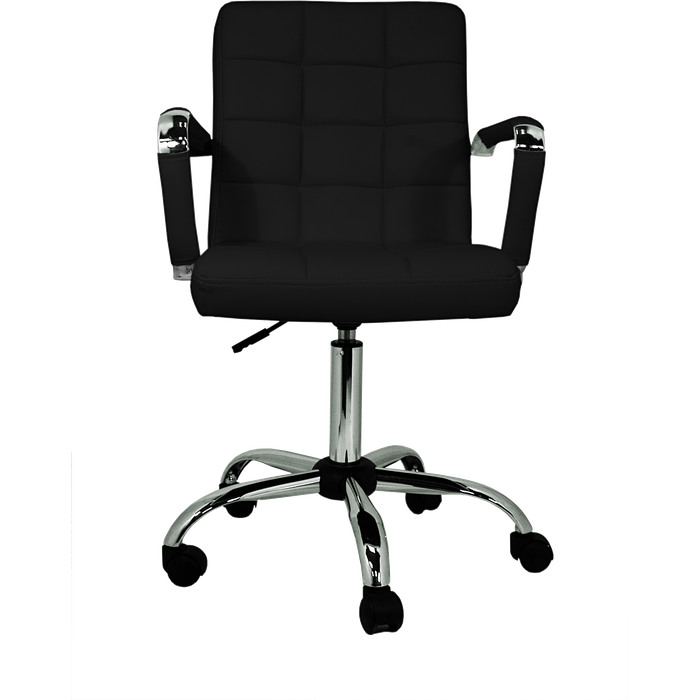 Silla de escritorio con respaldo isabella negro