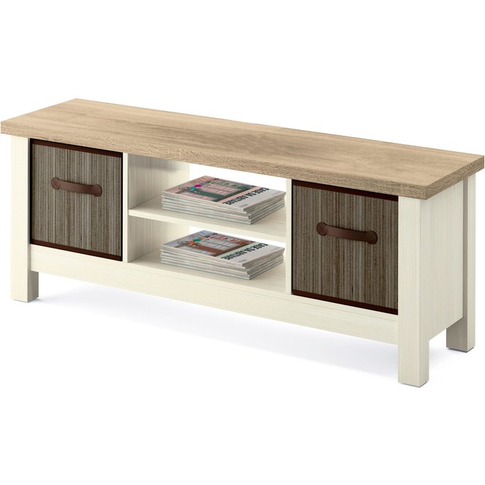 Mueble tv artik biscuit 51x130x41 cm