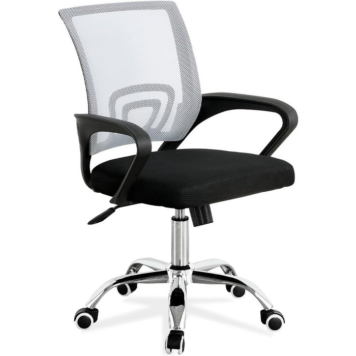 Silla escritorio martina negro y gris