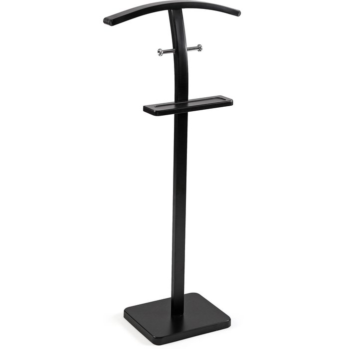 Galán de color negro con bandeja