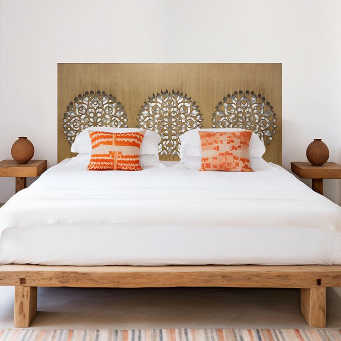 Cabecero de cama mosaico 161 haya 155x75cm