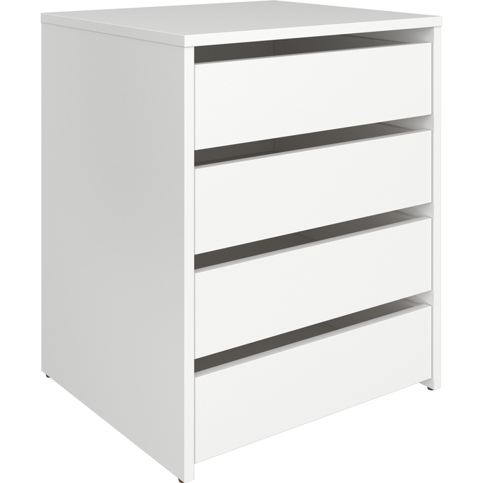 Cajonera kit 4 cajones k-715 serie meka blanco 60,7x50x45