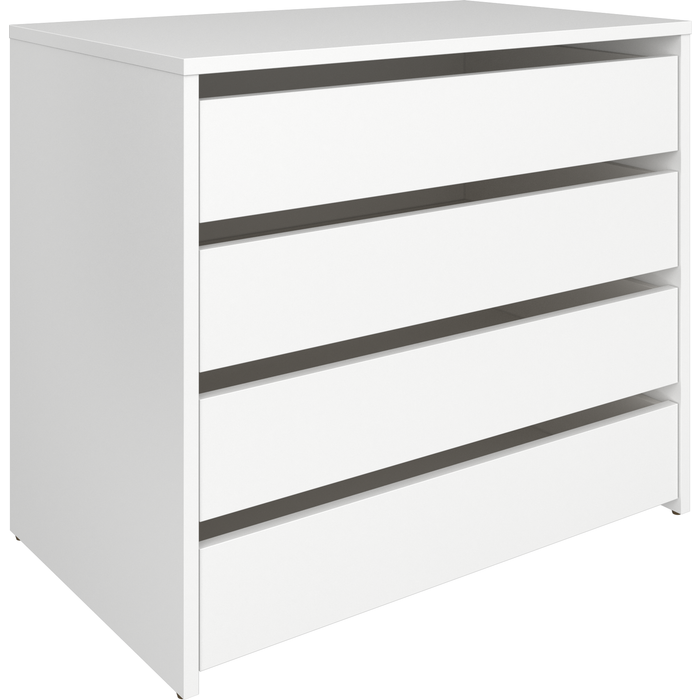 Cajonera kit 4 cajones k-717 serie meka blanco 60,7x70x45