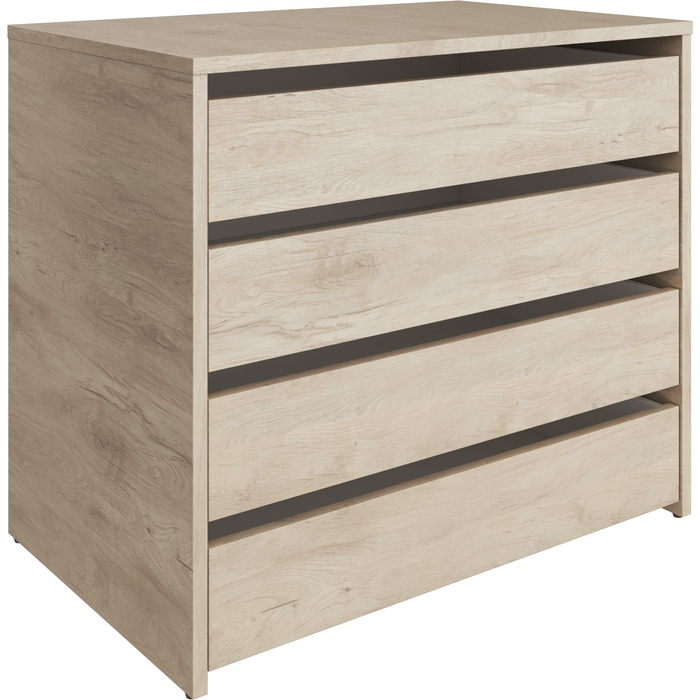 Cajonera kit 4 cajones k-717 serie meka roble 60,7x70x45