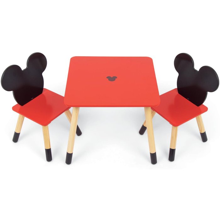 Set de mesa y sillas mickey