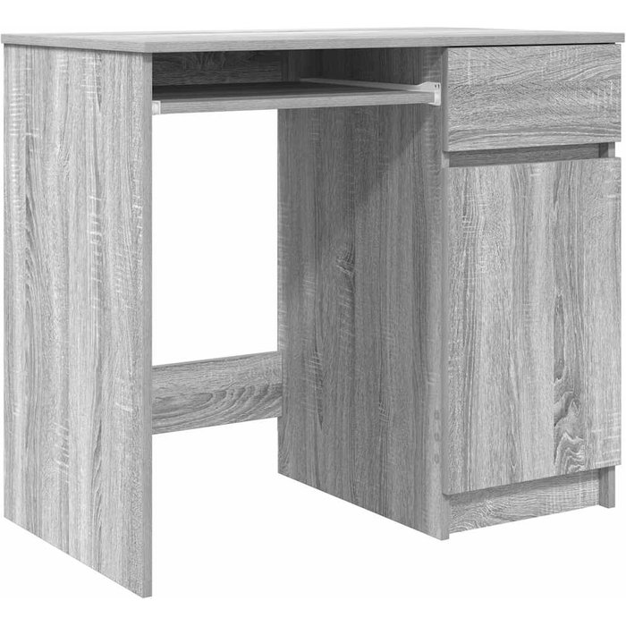 Escritorio sonoma gris 86x49x76 cm madera de ingeniería cfw37101