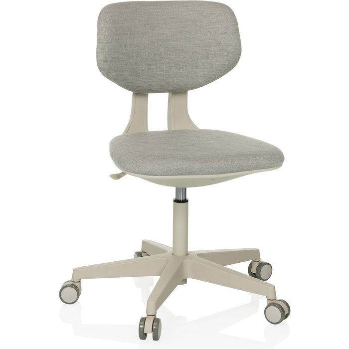 Silla giratoria para niños kid classic gris hjh office
