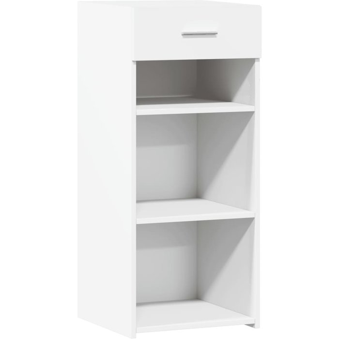 Aparador de madera de ingeniería blanco 40x42,5x93 cm - comfortxl