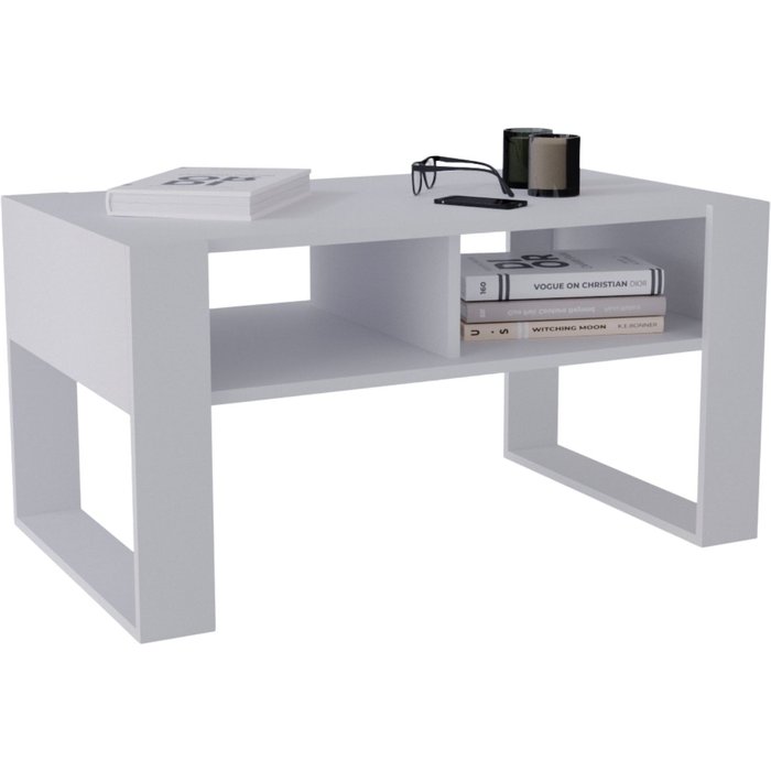 Table basse kora92 moderne et stable pour le salon en bois composite