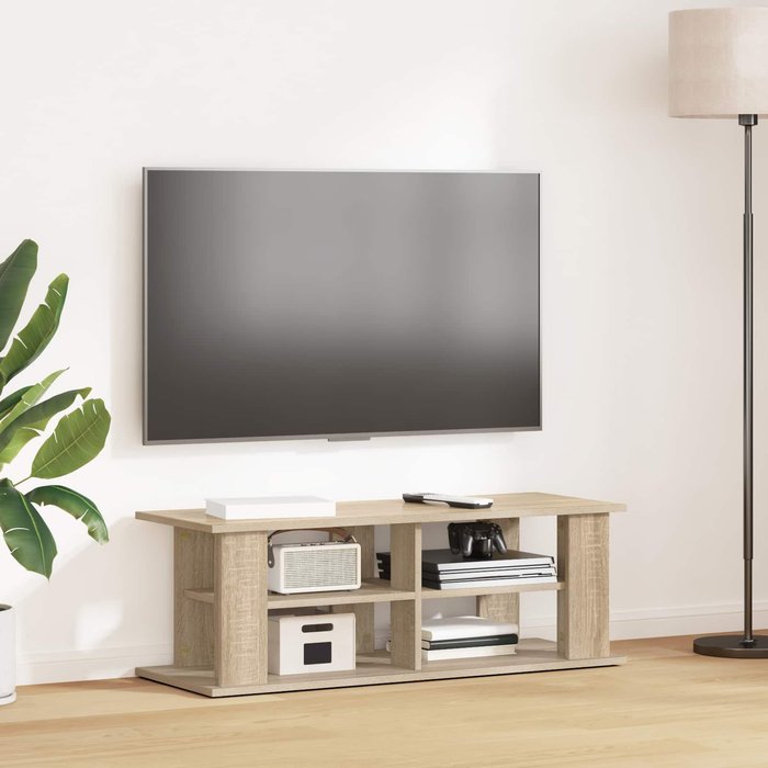 Mueble de tv de roble sonoma 96 x 35 x 33,5 cm