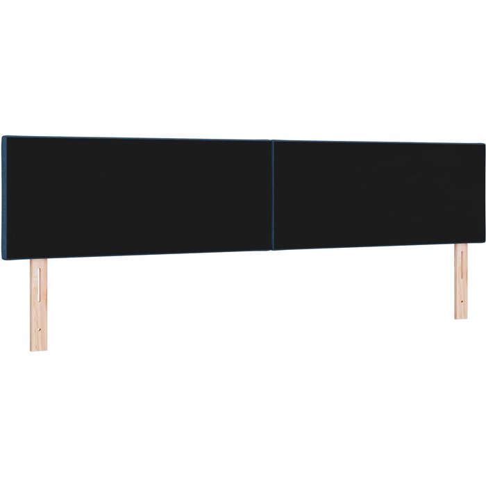 Cabecero diseño bloques de diamante azul 200 cm tela cfw2955857