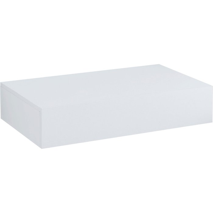 Estante de pared con cajón integrado kärsämäki 60 x 35 x 12 cm blanco 03_0007014