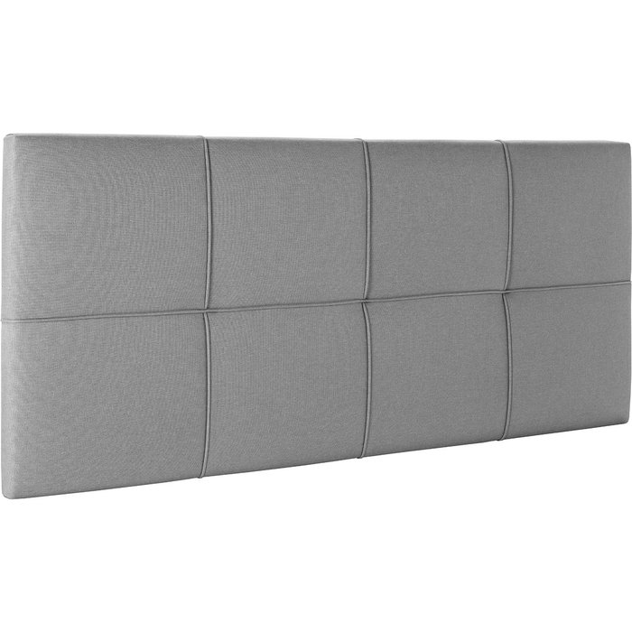 Cabecero tapizado sicilia 150x60 cm color gris claro